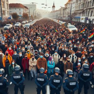 protest trafic Bucureşti live