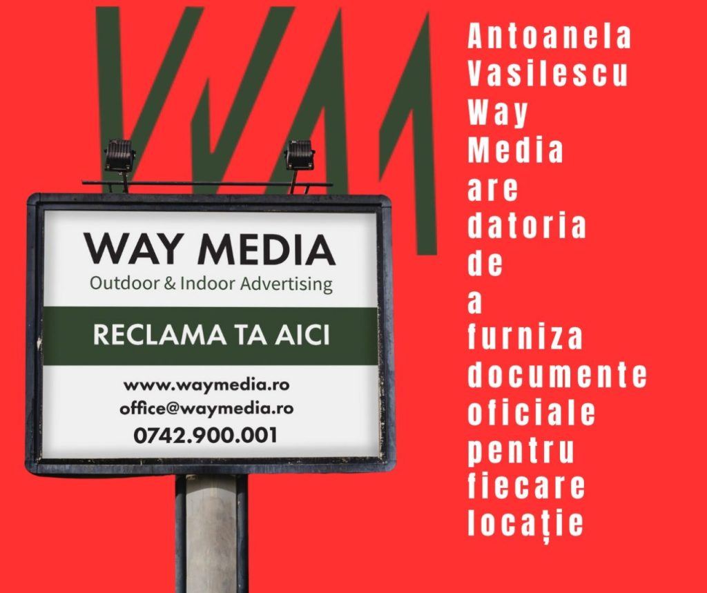 Way Advertise Production SRL și Radu Vasilescu: Steaguri publicitare ilegale în București