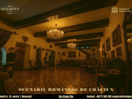 Crăciunul anilor ’30 la Eko Group Vila – o adevărată experiență ca un film de craciun interbelic